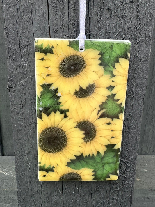 Sunflower hanging decoration
